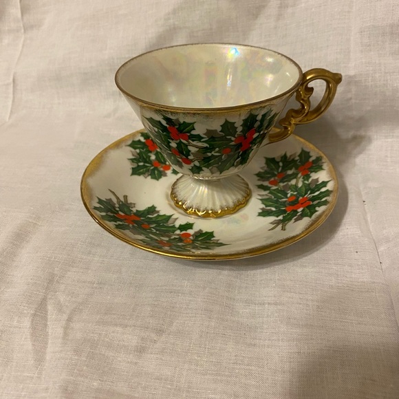 Vcagco ceramic teacup and saucer - Picture 2 of 5